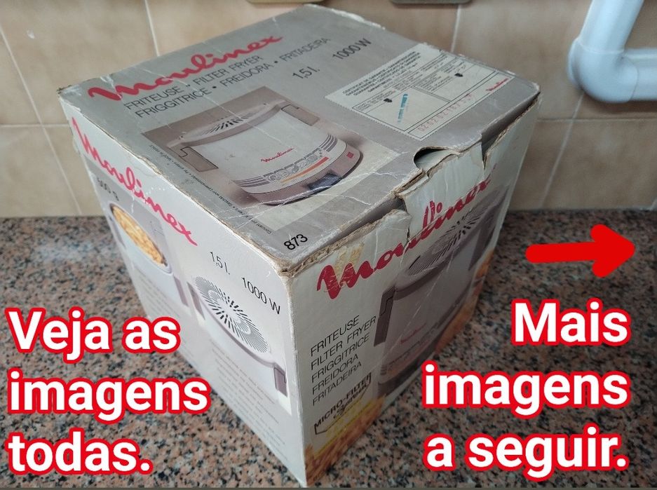 Fritadeira Moulinex cozinha casa quarto apartamento vivenda escritório