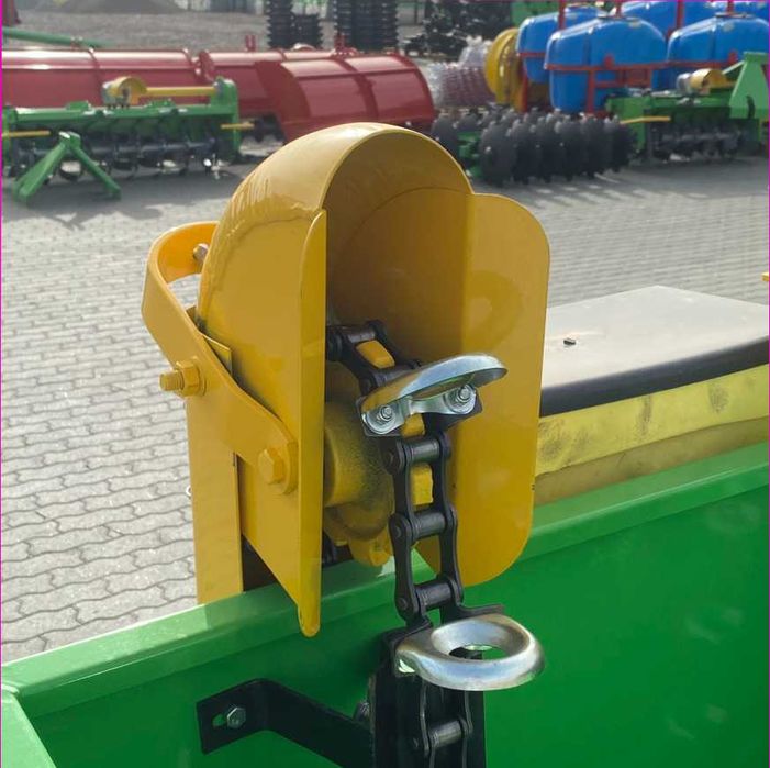 Картоплесаджалка навісна 2 рядна 60 см з БАЧКОМ на міндобриво, сажалка