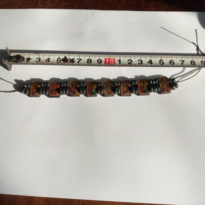 Браслет с ликами святых на руку