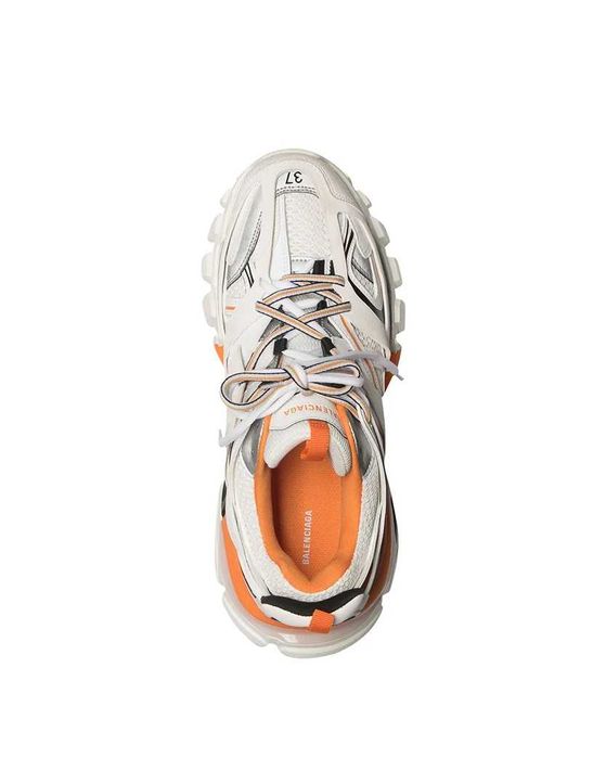 Кросівки Balenciaga Track Sneaker In White and Orange
