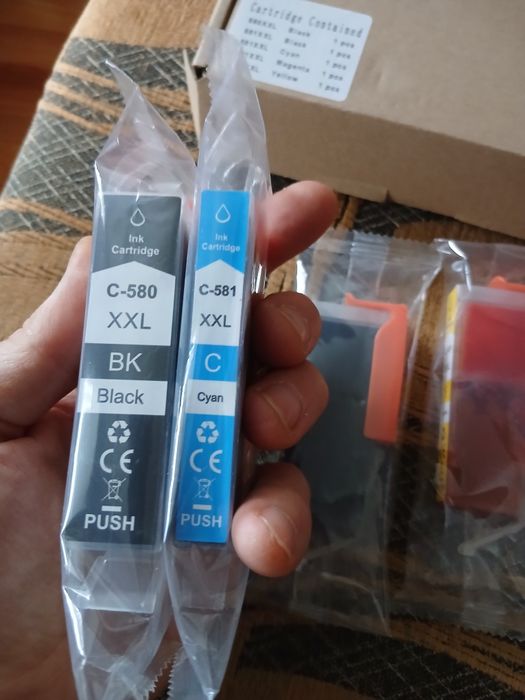 Wkłady atramentowe do Canon Pixma Hookink PGI-580XXL