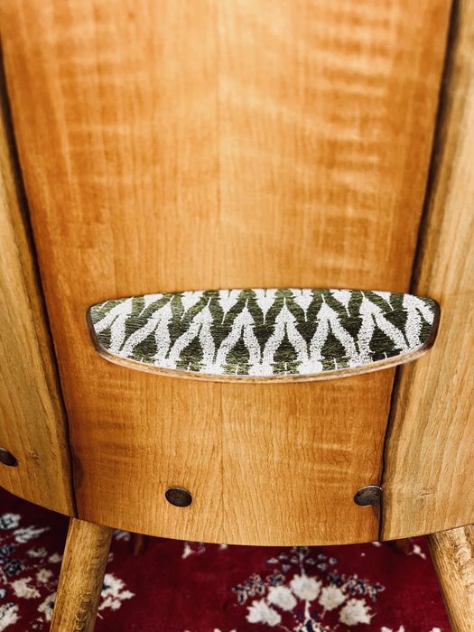 Krzesla PRL Lollipop F Jirak Tatra Nabytok Czechy mat 1958 kolekcje