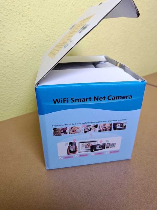 Câmara Vigilância WiFi Smart Net Q3S 720P PTZ – Nova na Caixa