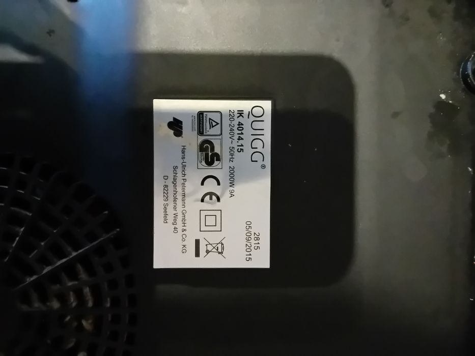 Płyta indukcyjna pojedyńcza