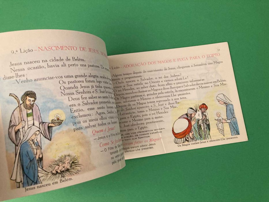 O Meu Livro de Religião Escola Primária 2ª Classe Anos 60