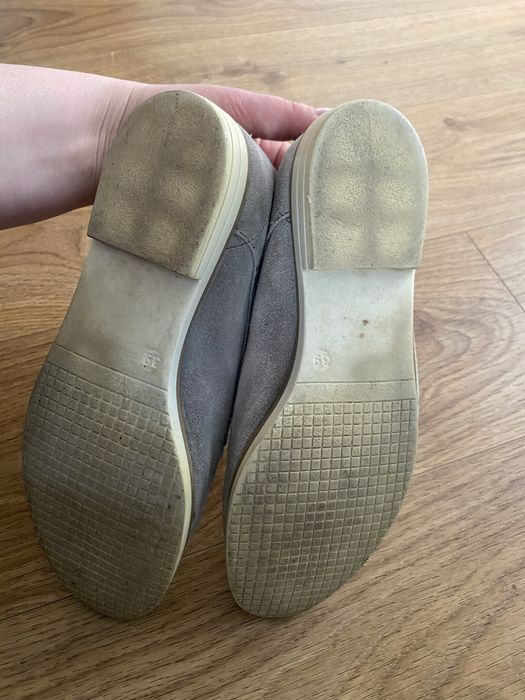 Buty 39, kolor jasno szary