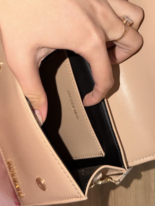 Torebka beżowa Jacquemus Le Chiquito mini