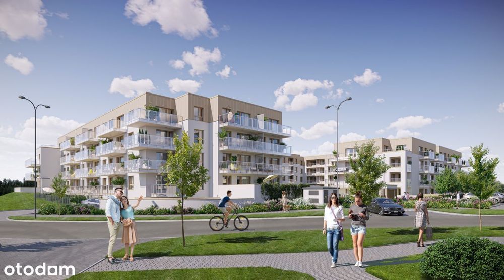 2-pokojowe mieszkanie 36m2 + balkon Bez Prowizji