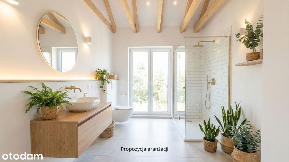 Bliźniaki w Serocku 135m²