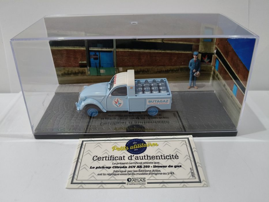 Miniaturas Citroen utilitários, à escala 1/43