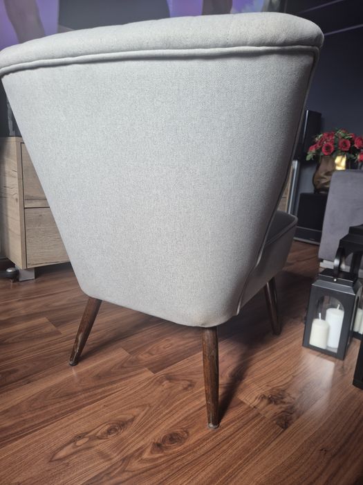 Fotel tapicerowany PRL