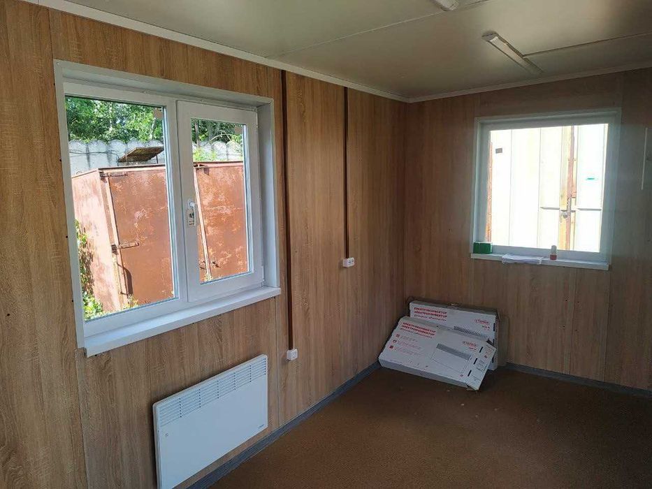 Бытовка прорабская на 2 комнаты  6*2,5