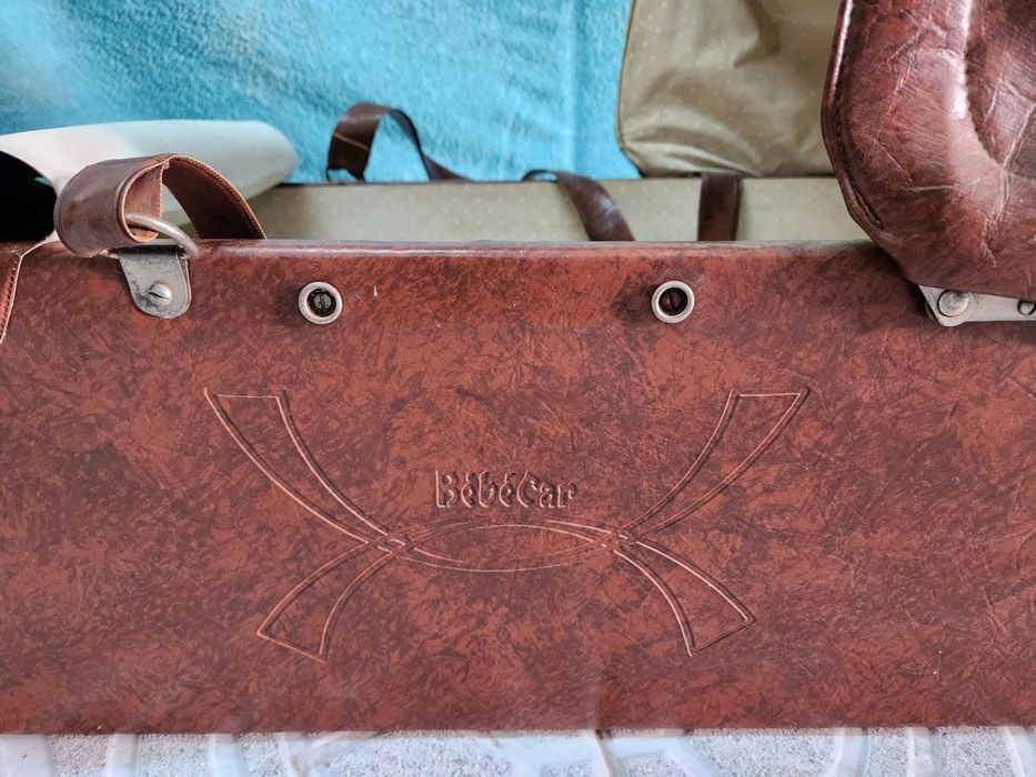 Antiguidade Transportadora bébé vintage anos 70