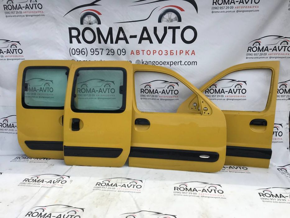 Дверка передня задня зсувна Сувна Renault Kangoo 98-2009 рік
