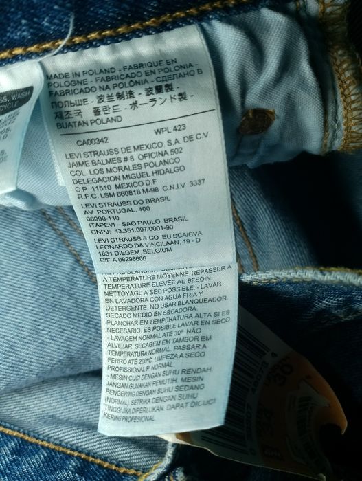 Джинси Levi's нові