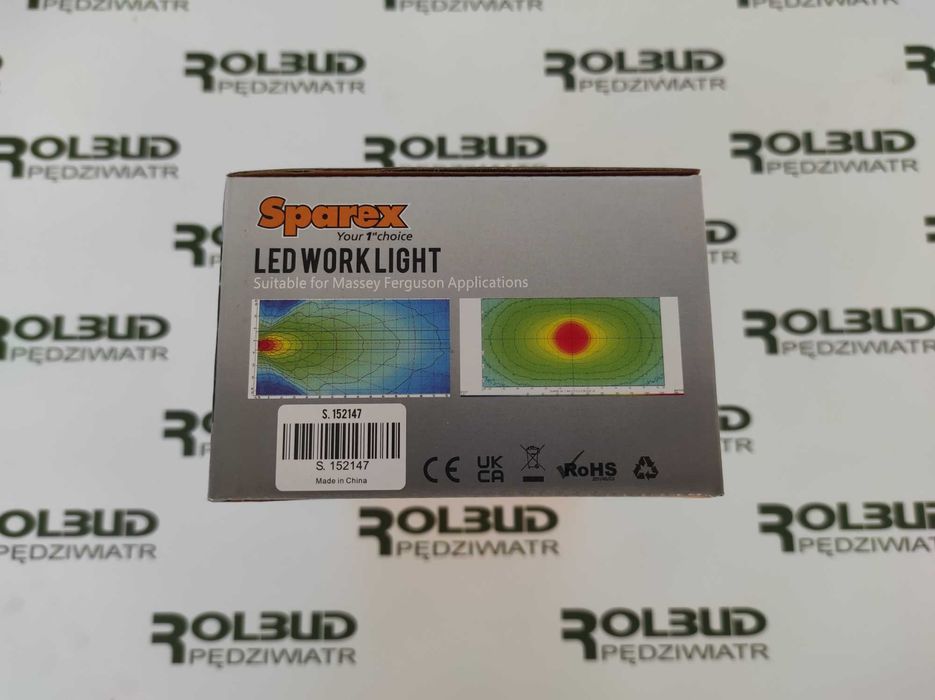 Lampa robocza LED 9900 Lumenów 10-30V Case Deutz Fendt Massey Ferguson