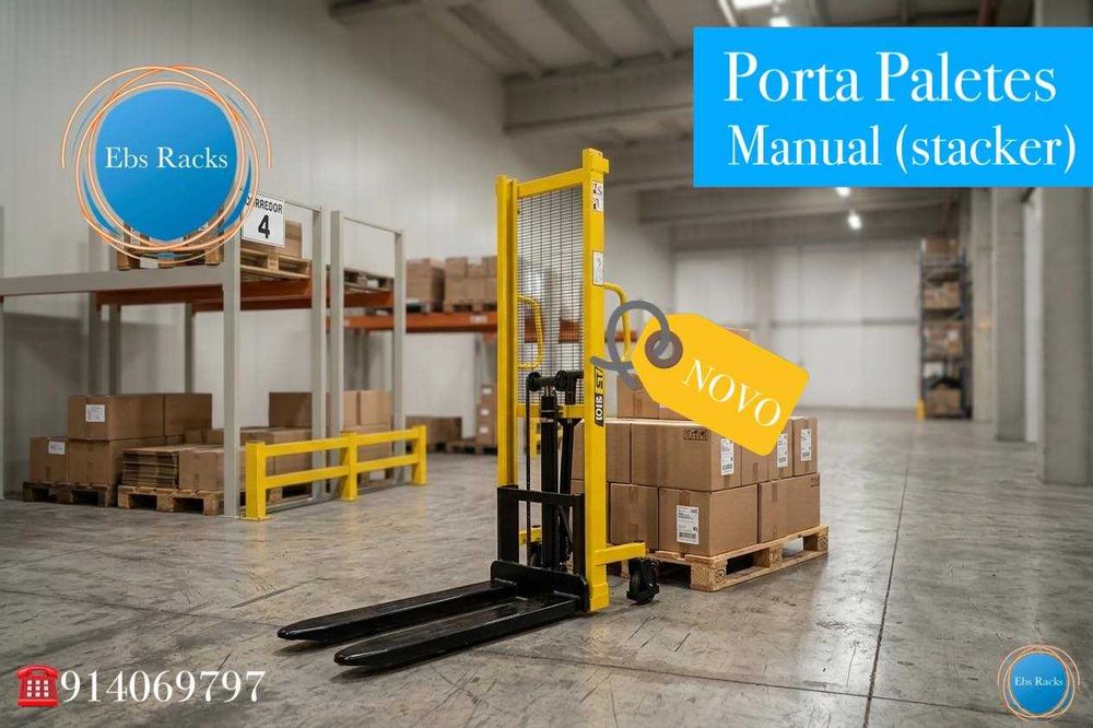 Porta-Paletes (Stacker) manual SP 1016 novo