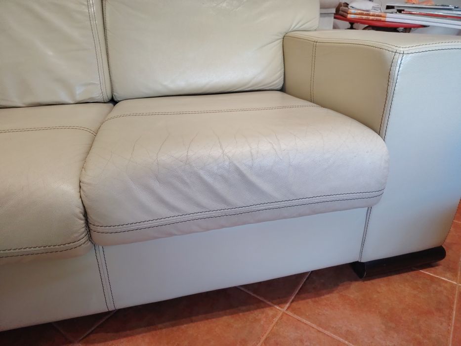 Sofá em pele - design e qualidade
