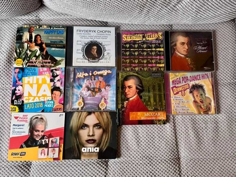 Zestaw 10 Płyt CD – Pop, Polskie Hity, Muzyka Klasyczna, Punk Rock