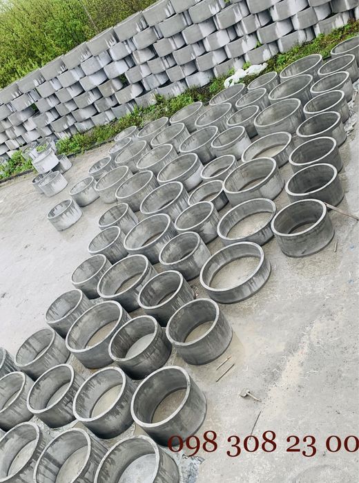 Бетонні кільця армовані КС-17-06 з доставкою та монтажем Київська обл