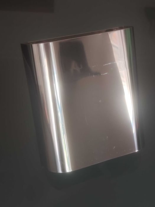 Chapéu de Parede em Aço Inox com Rede - D 125mm