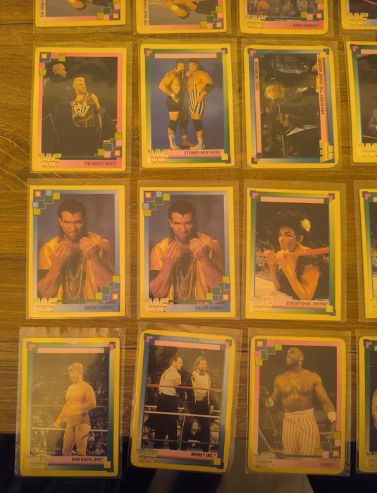 Karty WWF Wrestling Merlin z 1993