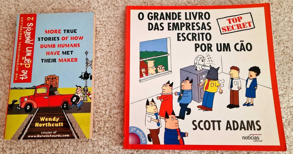 Dilbert, Scott Adams - O grande Livro Das Empresas Escrito Por Um Cão