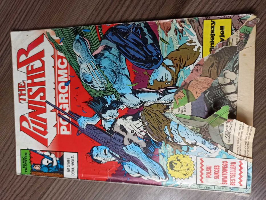 the punisher 3/1991 komiks
