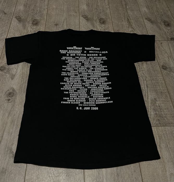 Vintage Rock am Ring 2008 Festival T-shirt (Original)
