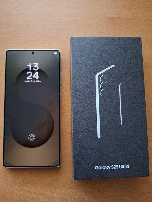 S25 Ultra semi novo Factura