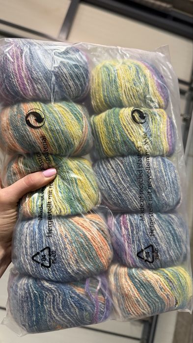 Przędza  włóczka 0,5 kg 10 motkow