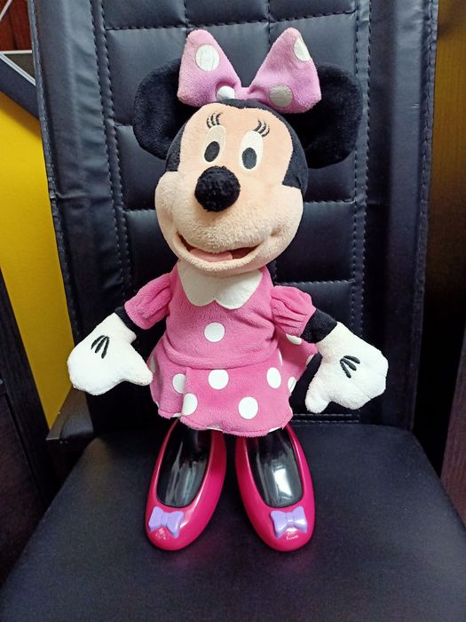 Boneca pelúcia Minnie menina criança
