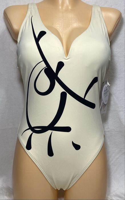 Jednoczęściowy strój Triumph Flex Smart Summer OP02ptEX-36/S -kremowy