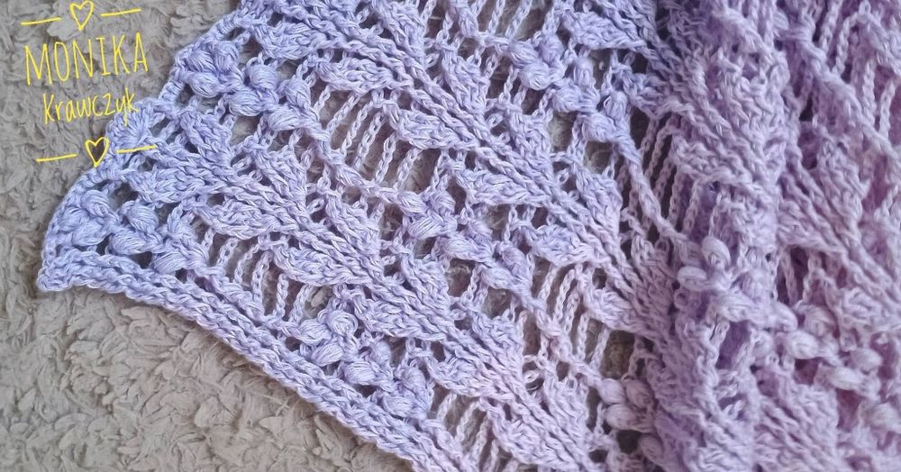 Chusta handmade ręcznie robiona szydełko