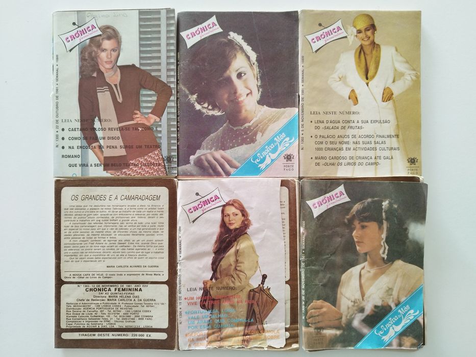 Revistas Crónica Feminina 1981