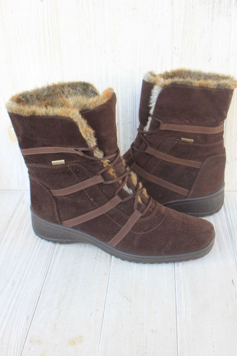 Зимові черевики Ara Gore-tex Німеччина 40р непромокаючі ботинки