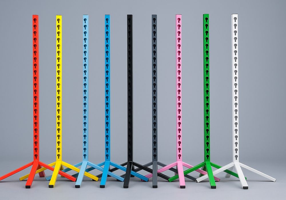 Stojak pojedynczy treningowy, przeszkoda, dla koni