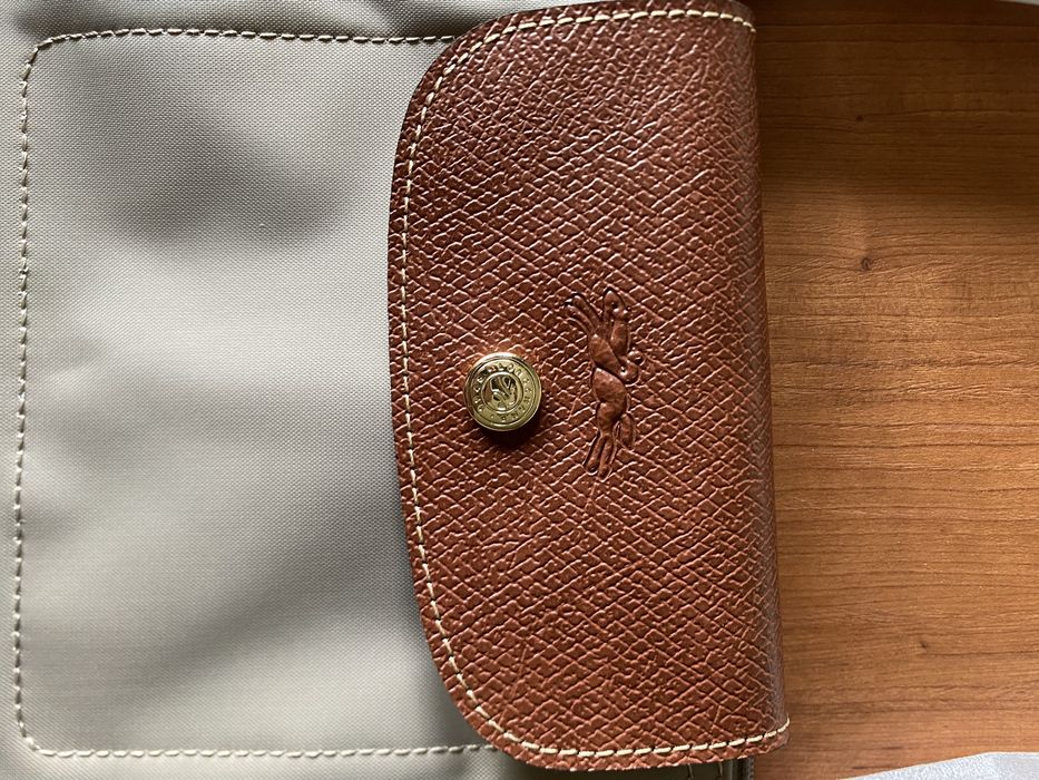 Mala Longchamp Cinzenta L