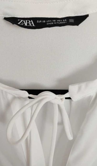 Elegancka biała bluzka Zara