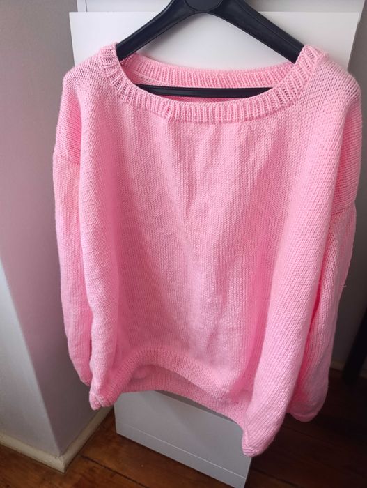 Pulóver cor rosa