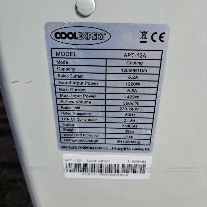 Klimatyzator przenosny