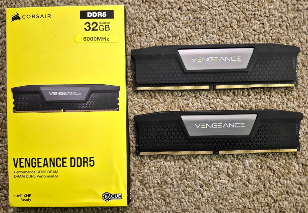 Memória RAM Corsair Vengeance DDR5 32GB 6000MHz C36
