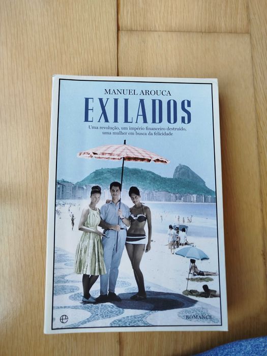 Livro Exilados, de Manuel Arouca