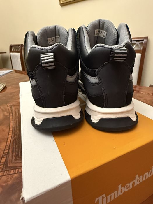 Ботинки для мальчика Timberland Lincoln Peak MID LC Waterprof HK JET BLACK оригинал