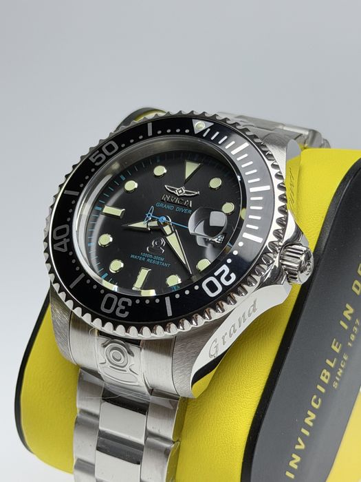 Invicta 27610, invicta grand diver, дайверський чоловічий годинник, годинник для дайвера 300м