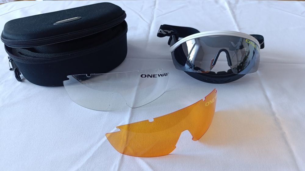 NIŻSZA CENA Gogle/Okulary narciarskie biegowe, nowe ONE WAY