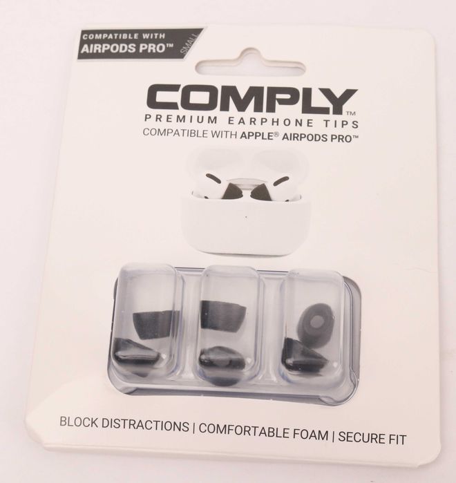 Comply Końcówki Słuchawkowe z Pianki do Airpods Pro Small