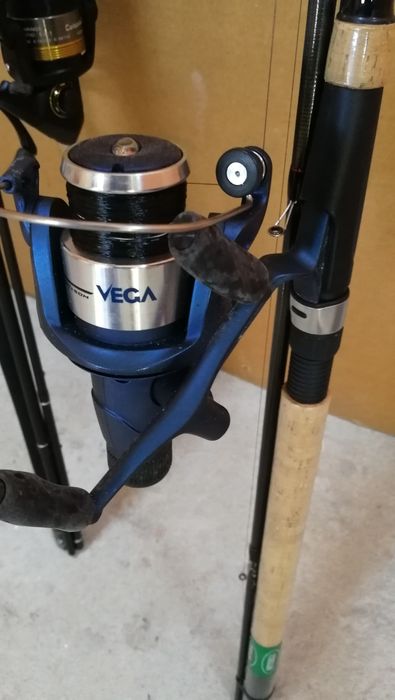 Canas de pesca inglesa + boias