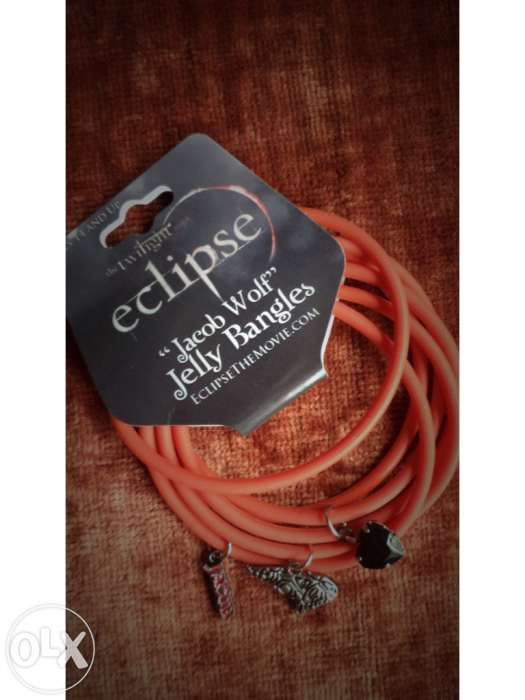 Twilight - pulseira Jacob Wolf - novo selado