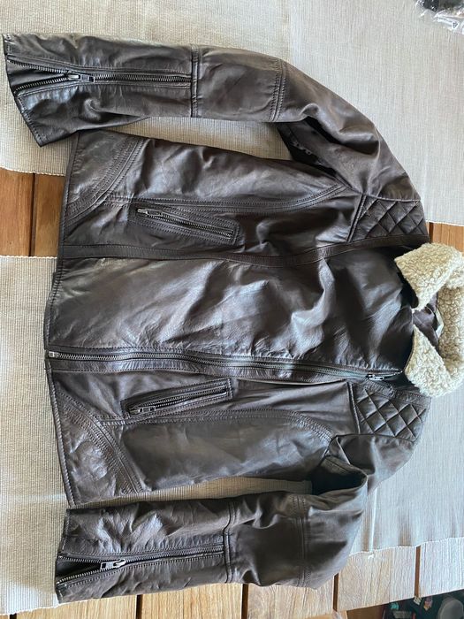 Skórzana ramoneska, pilotka PROMOD rozm.36